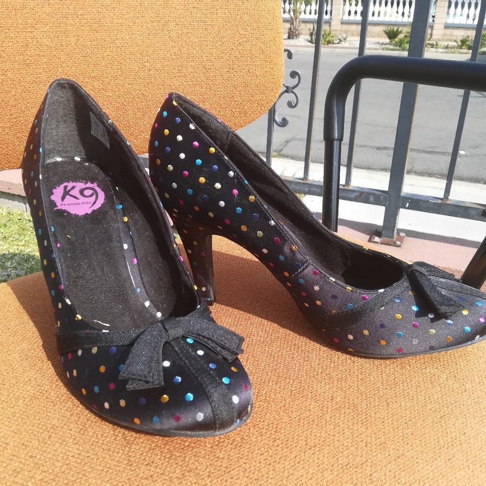 Rocketdog Party Heels in Size 10.